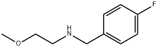 N-(4-氟苄基)-2-甲氧基乙烷-1-胺 结构式