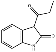 1,3-Dihydro-3-propionyl-2H-indol-2-on Structure