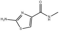 4-Thiazolecarboxamide,  2-amino-N-methyl-,827588-55-6,结构式