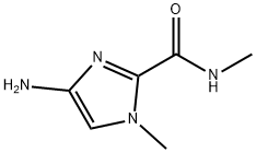 1H-Imidazole-2-carboxamide,  4-amino-N,1-dimethyl- Struktur