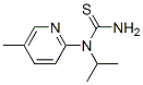 Thiourea, N-(1-methylethyl)-N-(5-methyl-2-pyridinyl)- (9CI) Structure