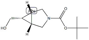 内-3-BOC-3-氮杂二环[3.1.0]己烷-6-甲醇 结构式