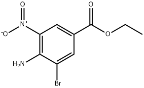 ethyl 4-amino-3-bromo-5-nitrobenzoate Struktur