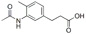 Hydrocinnamic acid, 3-acetamido-4-methyl-|