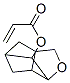 2-Propenoicacid,hexahydro-3,5-methano-2H-cyclopenta[b]furan-6-ylester(9CI) Structure