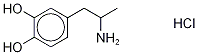 3,4-Dihydroxy-α-methylbenzeneethanamine Struktur