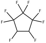 1H,2H-OCTAFLUOROCYCLOPENTANE Struktur