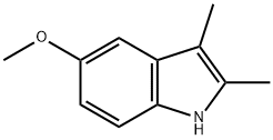 5-METHOXY-2,3-DIMETHYL-1H-INDOLE Struktur