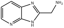 3H-Imidazo[4,5-b]pyridine-2-methanamine 化学構造式