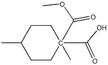 1,1-Cyclohexanedicarboxylicacid,4-methyl-,dimethylester(9CI) 结构式