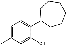 Phenol, 2-cycloheptyl-5-methyl- (9CI) Structure