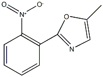 5-甲基-2-(2-硝基苯基)噁唑 结构式