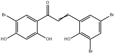 (E)-1-(5-bromo-2,4-dihydroxy-phenyl)-3-(3,5-dibromo-2-hydroxy-phenyl)p rop-2-en-1-one|
