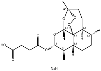 SODIUM ARTESUNATE Structure