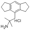 s-Indacene-4-ethanamine, 1,2,3,5,6,7-hexahydro-alpha,alpha-dimethyl-,  hydrochloride,82875-71-6,结构式