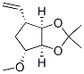 4H-Cyclopenta-1,3-dioxole,4-ethenyltetrahydro-6-methoxy-2,2-dimethyl-,(3aR,4R,6R,6aS)-(9CI) Structure