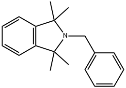 1H-Isoindole, 2,3-dihydro-1,1,3,3-tetraMethyl-2-(phenylMethyl)- Structure