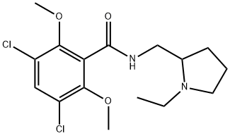 2-((3,5-Dichloro-2,6-dimethoxybenzamido)methyl)-1-ethylpyrrolidine|