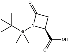 (4S)-N-(TERT-ブチルジメチルシリル)アゼチジン-2-オン-4-カルボン酸 price.