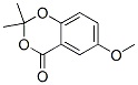 2,2-dimethyl-4-oxo-6-methoxybenzo-1,3-dioxin Structure
