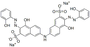 7,7'-Iminobis[4-hydroxy-3-[(2-hydroxyphenyl)azo]-2-naphthalenesulfonic acid]disodium salt|