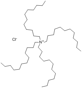 TETRADODECYLAMMONIUM CHLORIDE Struktur