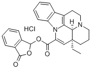 (3-alpha,16-alpha)-Eburnamenin-14-carboxylsaeure-phthalidylester hydro chlorid [German],82958-12-1,结构式