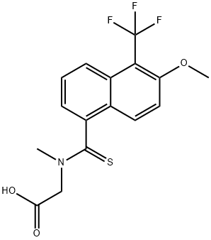 托雷斯萘, 82964-04-3, 结构式