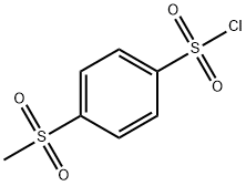 4-METHYLSULFONYLBENZENESULFONYL CHLORIDE Struktur