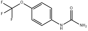 4-三氟甲氧基苯基脲 结构式