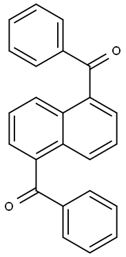 1,5-DIBENZOYLNAPHTHALENE|萘-1,5-二基双(苯基甲酮)