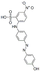 83006-42-2 2-[[4-[(4-hydroxyphenyl)azo]phenyl]amino]-5-nitrobenzenesulphonic acid