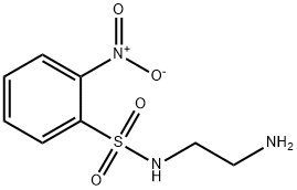N-(2-氨乙基)-2-硝基苯磺酰胺,83019-91-4,结构式
