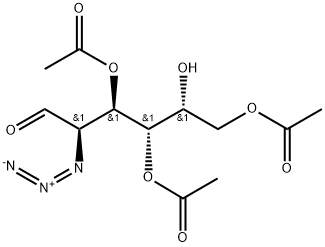 3,4,6-O-三乙酰基-2-脱氧-2-叠氮-D-半乳糖,83025-10-9,结构式