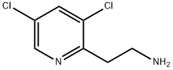 2-(3,5-DICHLORO-PYRIDIN-2-YL)-ETHYLAMINE 结构式