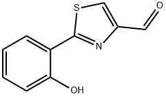 2-(2-羟基苯)-噻唑-4-甲醛 结构式