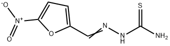 5-NITRO-2-FURALDEHYDE THIOSEMICARBAZONE,831-71-0,结构式