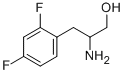 2-AMINO-3-(2,4-DIFLUOROPHENYL)PROPAN-1-OL Structure