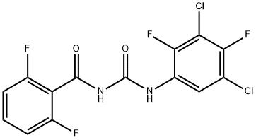 伏虫隆,83121-18-0,结构式