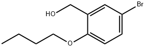 5-BroMo-2-butoxybenzyl alcohol 结构式