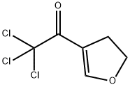 2,3-Dihydro-4-trichloroacetylfuran Structure