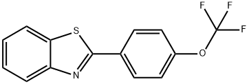 2-(4-Trifluoromethoxy-phenyl)-benzothiazole 结构式