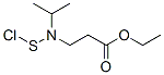 N-异丙基-N-氯化硫-Β-丙氨酸乙酯, 83129-89-9, 结构式