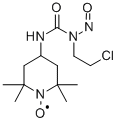 1-(2-chloroethyl)-3-(1-oxyl-2,2,6,6-tetramethylpiperidinyl)-1-nitrosourea|