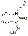 1-ALLYL-3-HYDRAZONO-1,3-DIHYDRO-INDOL-2-ONE,832-83-7,结构式