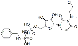 83210-83-7 4-(N-2-chloroethyl-N-methylamino)-benzylphosphamide hexauridylate