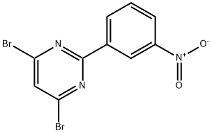 4,6-DIBROMO-2-(3-NITROPHENYL)PYRIMIDINE|