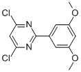 4,6-DICHLORO-2-(3,5-DIMETHOXYPHENYL)PYRIMIDINE 结构式