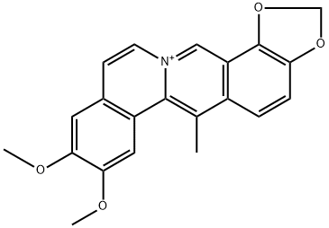 去氢紫堇碱,83218-34-2,结构式