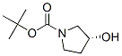 1-叔丁氧基羰基-3-羟基-吡咯烷,83220-73-9,结构式